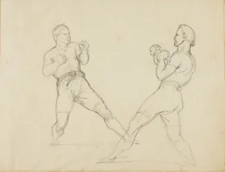Deux boxeurs qui s