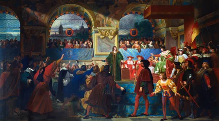 Louis XII proclamé Père du Peuple aux États généraux de Tours, 1506, vers 1819-1861