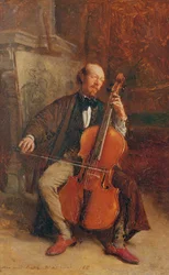 Alexandre Batta, le violoncelliste, 1855