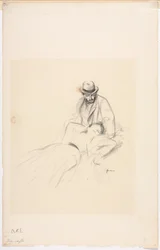 Un Idylle, dernier quart des années 1800 ou premier tiers des années 1900
