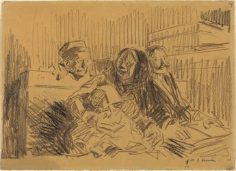 Défenseur et accusé, vers 1908