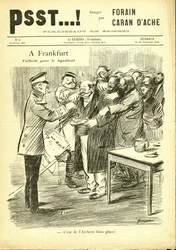 Illustration de Jean-Louis Forain (1852-1931) dans Psst...!