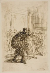 Dans les couloirs du palais de justice