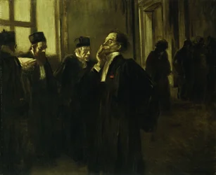 Scène de couloir au palais, c.1905