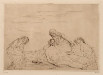 Pietà (troisième planche)