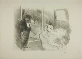 La loge de la danseuse, première assiette
