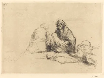 Le repos pendant la fuite en Égypte
