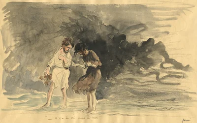 Il y a du maïs dans la mer !