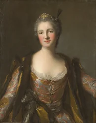 Elisabeth Catherine de Besenval, marquise de Broglie, en sultane