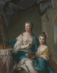 Madame Marsollier et sa fille