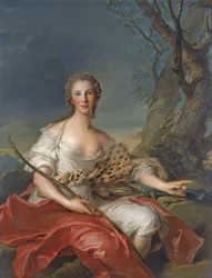 Portrait de Madame Bouret en Diane