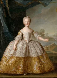 La princesse Isabelle de Parme 1741-1763 enfant