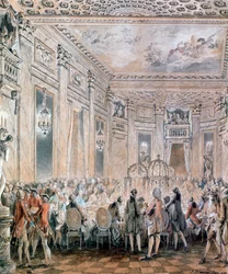 Fête à Louveciennes, 1771