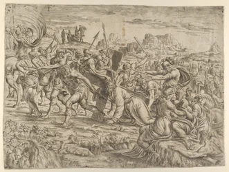 Portement de croix, 1544
