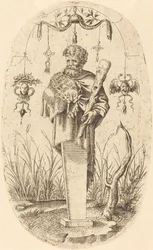 Hercule avec sa massue