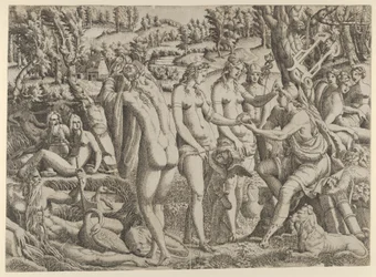 Le Jugement de Pâris, 1535-55