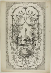 Feste Bacchique, plate 97 from " L