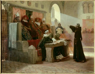 Inquisition albigeoise : Bernard Délicieux pendant son procès