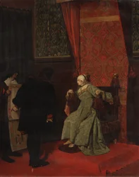 Colomb devant Isabelle