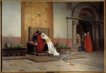 Excommunication de Robert II le Pieux en 998. Le roi de France, fils d