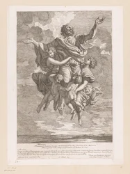 Paul porté au ciel par des anges