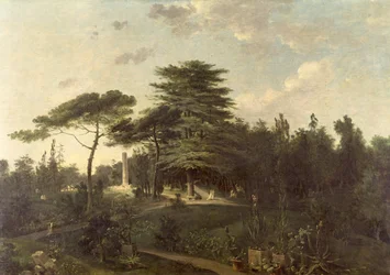 Le Cèdre du Liban dans le Jardin des Plantes