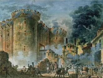 La prise de la Bastille, 14 juillet 1789
