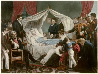 La Mort de Napoléon, 5/05/1821 à Sainte-Hélène