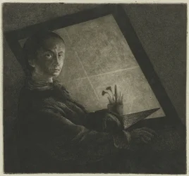 Autoportrait en graveur