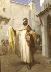 Le vendeur de rue
