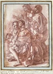 Christophe Colomb débarquant en Amérique, vers 1760-1770