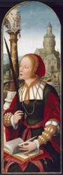 Sainte Barbe, vers 1520