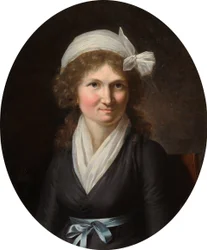 Portrait de femme sous le Directoire