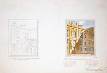 Conception pour la cour intérieure, Chatsworth