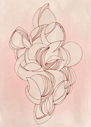 Formes fluides et rosées