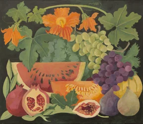 Mélange de fruits et fleurs de melon