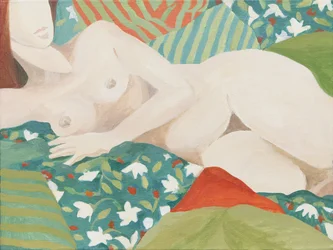 Nu couché (acrylique)