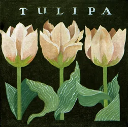 Tulipes, 2013 (acrylique sur toile)