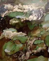 Flux doré et terreux
