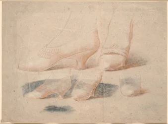 Cinq études de chaussures d