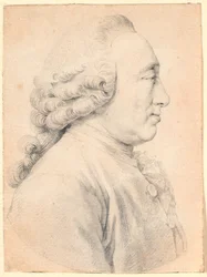 Portrait du naturaliste et philosophe suisse Charles Bonnet (1720-93)