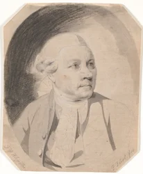 Portrait du poète F.G. Klopstock (1724-1803)
