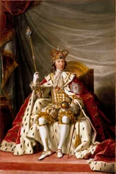 Portrait du roi Christian VII de Danemark, 1789