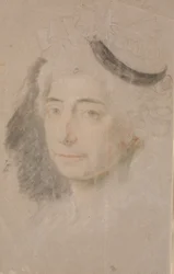 Étude pour le portrait de Mme Margrethe Elisabeth Stampe