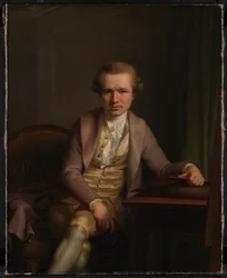 Le Graveur Johann Friderich Clemens à sa Table de Travail