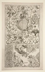 Design grotesque ornemental