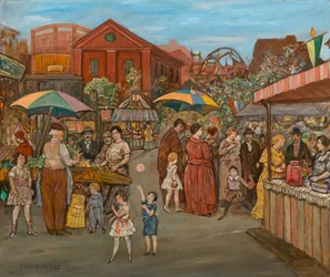 Italiens dans Jefferson Park, 1934
