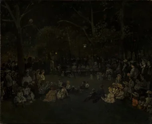 Concert à Madison Square, vers 1923