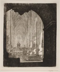 Même intérieur après restauration