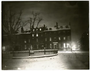 Louisburg Square, Boston Jenny Lind a vécu dans la maison d